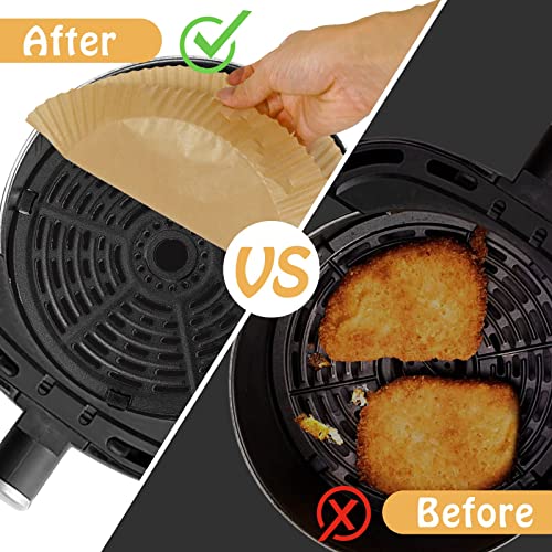 200Pcs Air Fryer Liner Disposable for Ninja Air Fryer AF101 (200pcs Round)