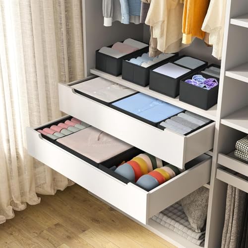 Drawer Organizer 15 Pack (Black / 15 Pack)