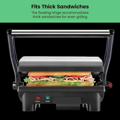 Electric Panini Press Grill (2 Slice)
