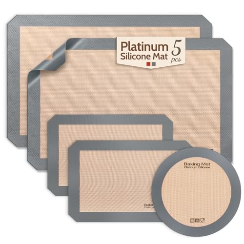 Non Stick Silicone Baking Sheet (Gray)