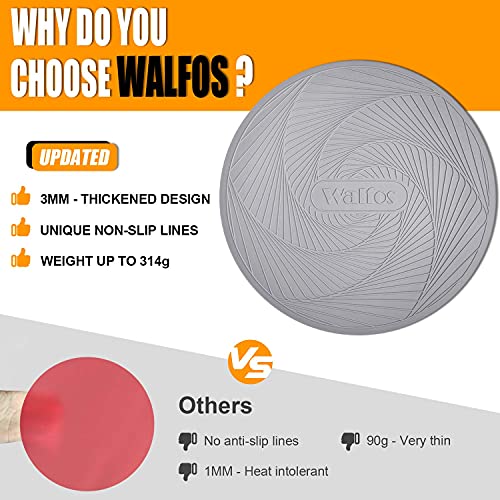 Silicone Microwave Mats (10+12in, 2 Grey Microwave Mat)