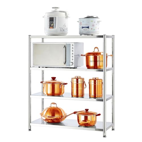 Stainless Steel Shelves (35.8*15.8-4T(No Guardrails))