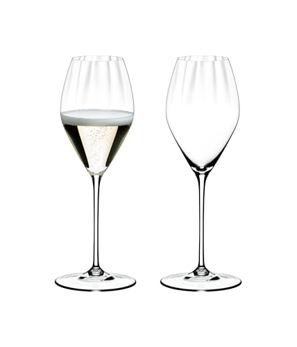 Performance Champagne Glasses (2 Count (Pack of 1) / Contemporary" or "Minimalist)