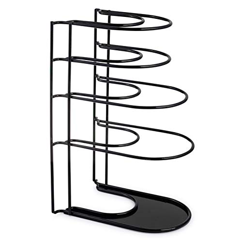 Pan Organizer for Cast Iron (Standard / 15.4" / Black)