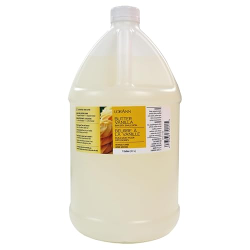 Butter Vanilla Emulsion & Flavoring For Baking (128 Fl Oz (Pack of 1))