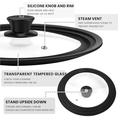 Universal Pan Lid (Fit 10-11-12 Inch)