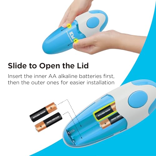 Auto Electric Can Opener (Sky Blue)