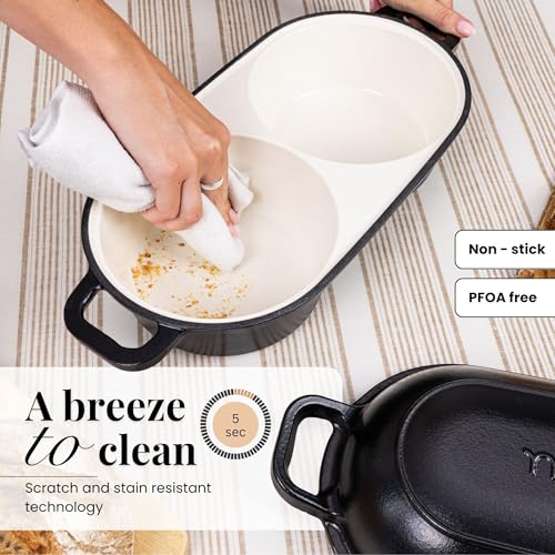 Dutch Oven for Sourdough Bread Baking (Black)