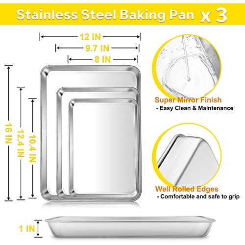 Baking Sheet Set of 3 (3 pieces)