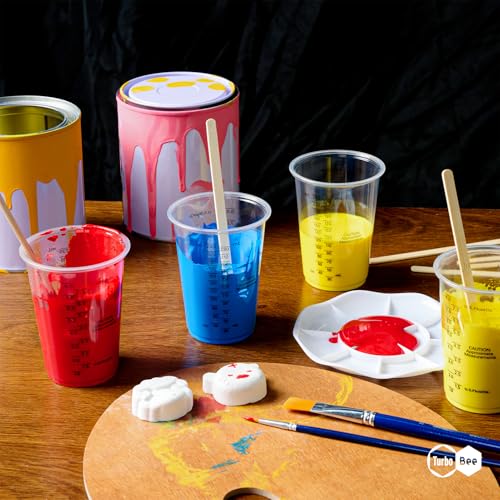 Plastic Measuring Cups 8OZ (8oz-100pack)