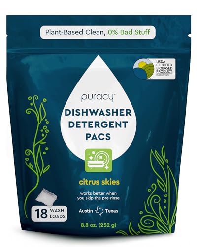 Dishwasher Pods (18 Count (Pack of 1))