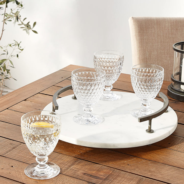 Boston Wine Goblet Box Set of 4 (Clear / Goblet)
