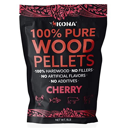 100% Cherry Wood Pellets (8 pounds / 100% Cherry)