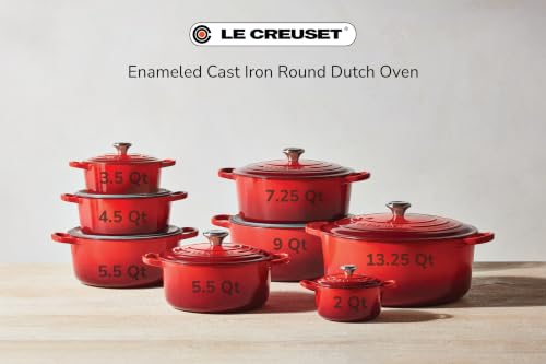 Enameled Cast Iron Round Dutch Oven (Sea Salt / 9 Qt)
