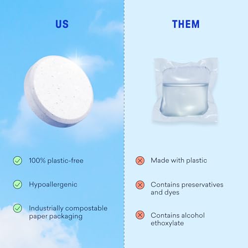100% Plastic Free Laundry Detergent Tablets Set