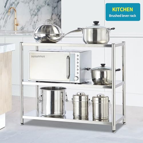 Stainless Steel Shelves (35.8*15.8-3T(No Guardrails))