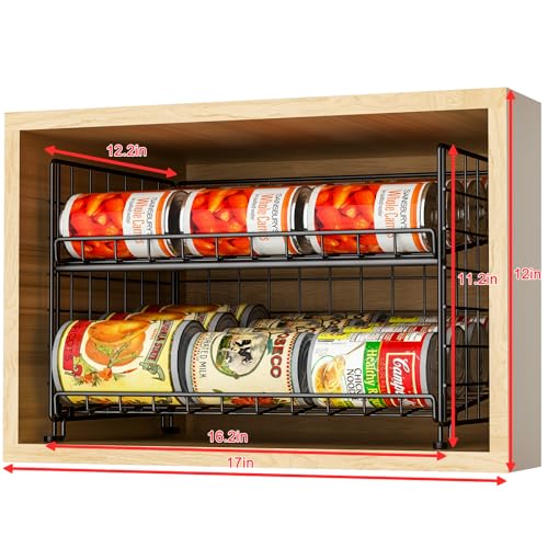 2 Pack Stackable Rack Organizer (2 Tier-2 Pack)