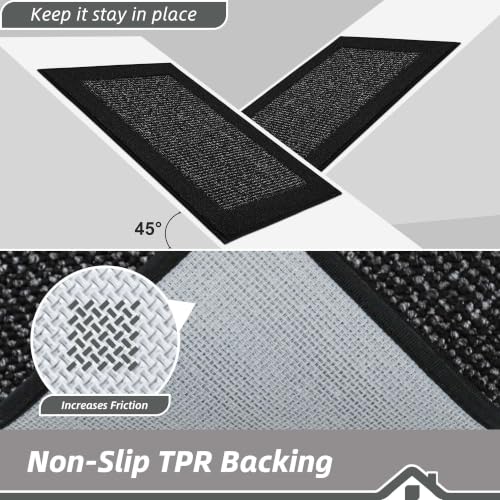 Indoor Door Mat 24" x 60" (Black / 24" X 60" (Rectangular))
