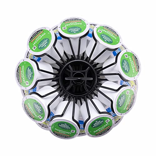 K Cup Storage Coffee Capsules Pod Holder Carousel Capsule Display Storage for k (5 tiers)