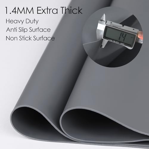 Extra Large Silicone Mat (07-dark Gray / 31.5"Lx16.93"W)