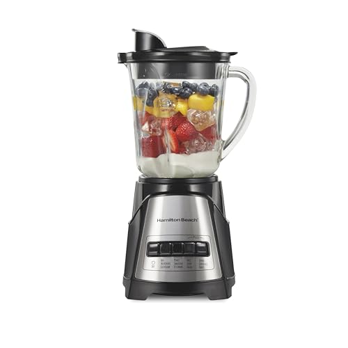 Power Elite Blender For Smoothies With Wave Action System (Black / 40 Oz. Glass Jar (Pack of 1))