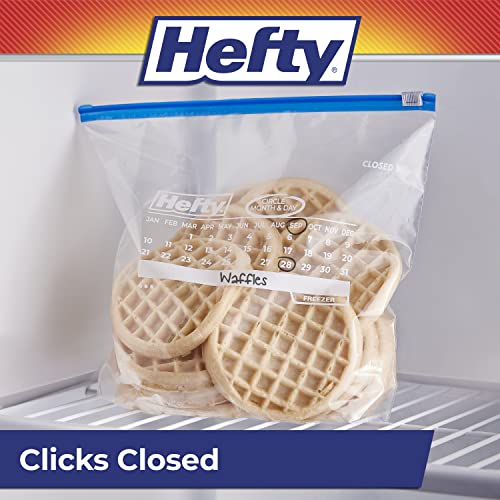 Calendar Slider Freezer Bags (Gallon / 25 Count (Pack of 4))