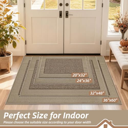 Indoor Door Mat 36" x 60" (Taupe / 36" X 60" (Rectangular))