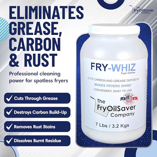 Fry Whiz Deep Fryer Cleaner (112 Ounce (Pack of 1))