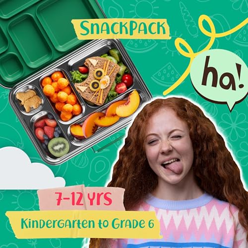 Stainless Steel Bento Box Kids (Green-05)