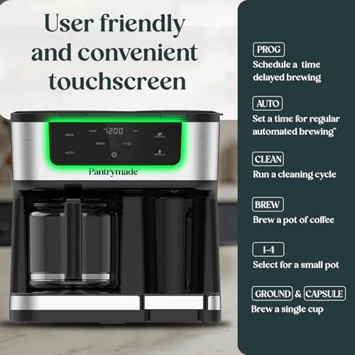 Dual Brew Coffee Maker (Black)