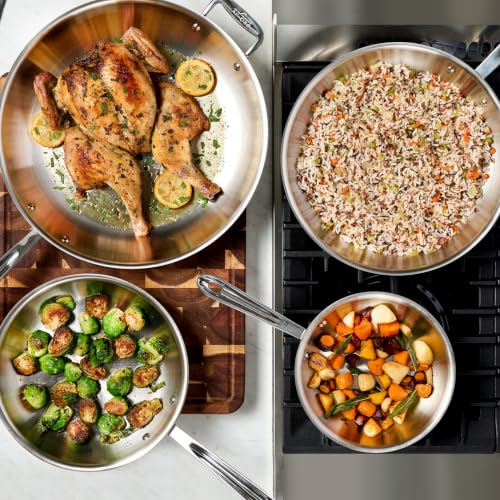 D3® Stainless Steel 10" Fry Pan (10" Fry Pan)