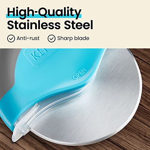 Pizza Cutter Wheel (Blue)