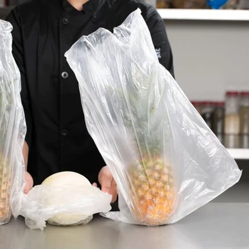 4 Rolls] 18 x 24 Plastic Produce Bags on a Roll (4 Rolls / 18 X 24)