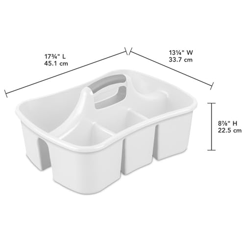 Divided Ultra Caddy Storage Organizer for Bathroom (6 Pack)
