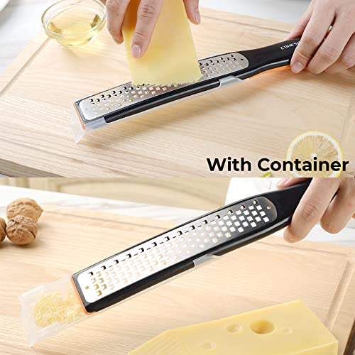 Etched Zester & Grater Set of 2 (Fine and Coarse Set)