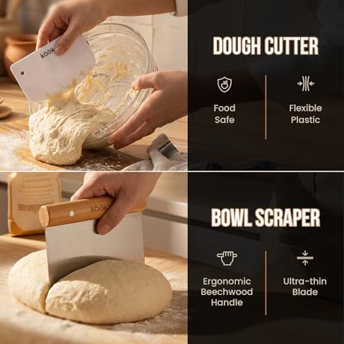 Banneton Bread Proofing Set (Oval Deluxe Set)