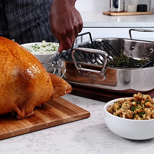 Stainless Steel 13" x 16" Roaster with rack (13" x 16" Roaster)