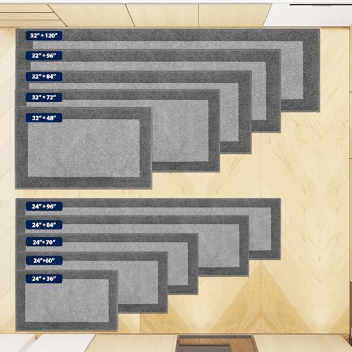 Runner Rug 32" x 120" (Grey / 32" X 120")