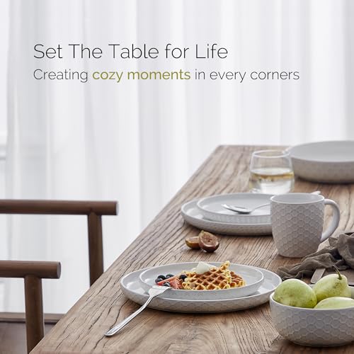 Stoneware Dinnerware Sets Service for 4 (Service for 4-12Pcs)