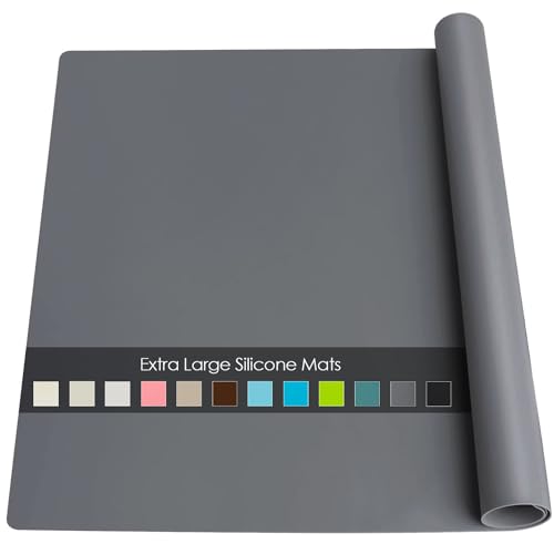 Extra Large Silicone Mat (07-dark Gray / 31.5"Lx16.93"W)