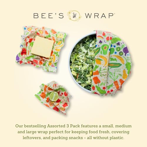Beeswax Food Wraps (Garden Party / Small, Medium, Large)