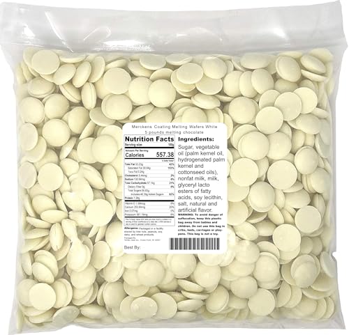 White Coating Melting Wafers
