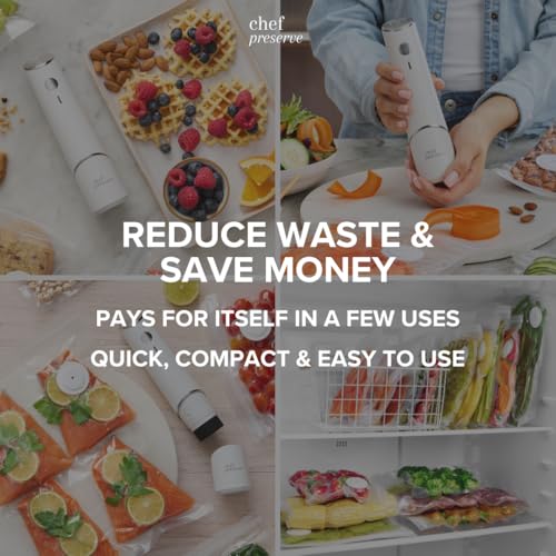 Reusable Vacuum Sealer Bags for Food (60 Reusable Vacuum Bags)