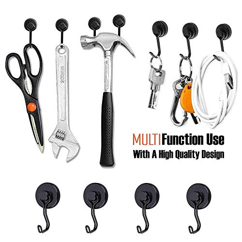 Magnetic Hooks 100LB Cruise Refrigerator Heavy Duty Neodymium Rare Earth Magnetic Hangers