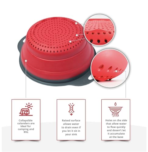 Set of 3 Niklye Ultimate Kitchen Strainers
