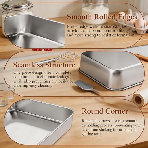 Stainless Steel Baking Pan Set