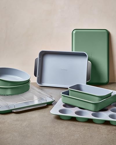 Non Stick Ceramic Large Baking Sheet Duo (Slate / 2x Large 18" x 13")