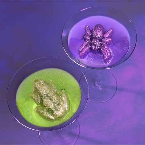 Poisonous Pals Frog & Spider Glitter Ice Kit (Poisonous Pals Glitter Ice Decorating Kit)