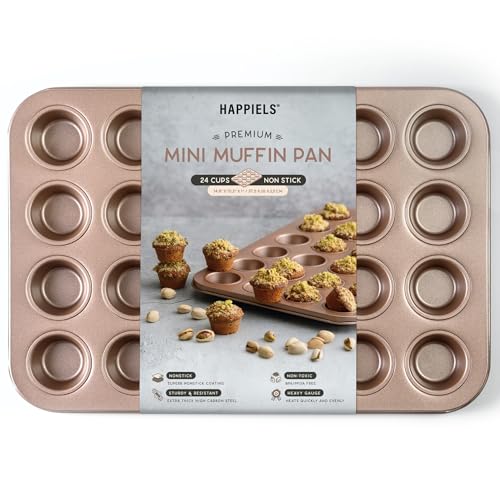 24 Cup Mini Muffin Pan Nonstick (Mini Muffin Pan)