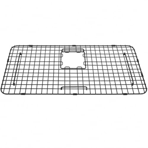 SinkSense Alder 27.5 x 14 Inch Kitchen Sink Bottom Grid (Matte Black / 27.5" x 14")